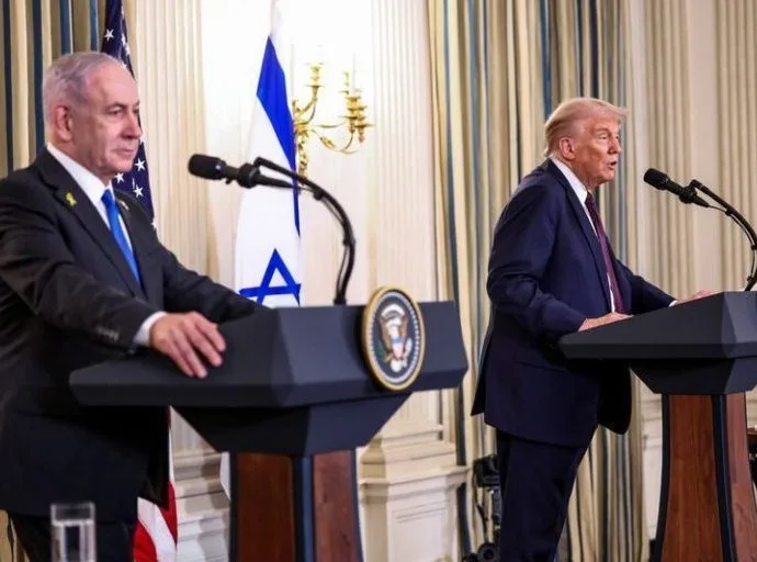 ENCONTRO ENTRE NETANYAHU E TRUMP: IMPACTOS PARA O IRÃ ENCONTRO ENTRE NETANYAHU E TRUMP: IMPACTOS PARA O IRÃ