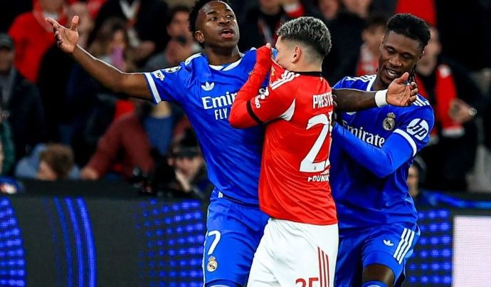 VINI JR. APONTA RACISMO E REAL MADRID VENCE BENFICA VINI JR. APONTA RACISMO E REAL MADRID VENCE BENFICA