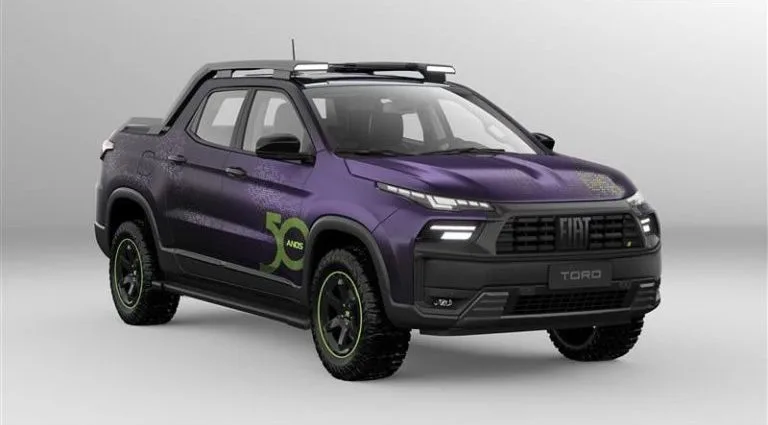 Fiat Lança Toro Exclusiva para Comemorar 50 Anos no Brasil Durante o Lollapalooza 2026