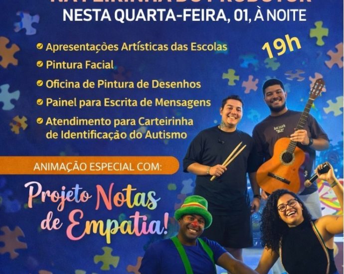 CAMPANHA RESPECTRO EM CASTILHO: CONSCIENTIZAÇÃO SOBRE O AUTISMO COM PROGRAMAÇÃO ESPECIAL