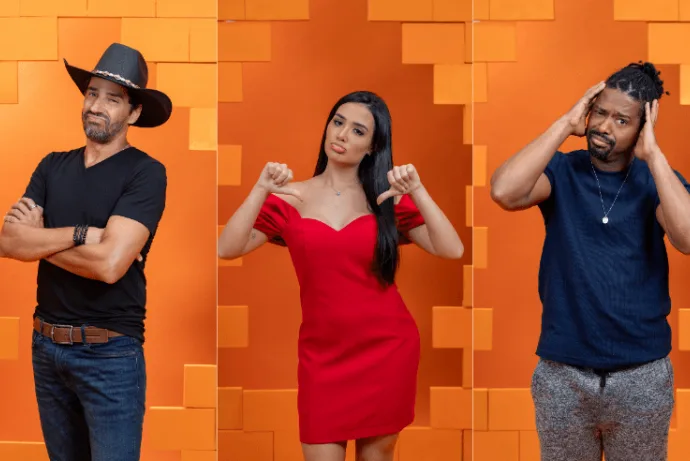 BBB 26: Paredão Definido com Alberto Cowboy, Jordana e Leandro Boneco