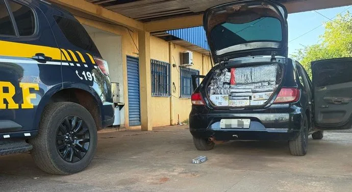 Polícia Rodoviária Federal Apreende Cigarros Ilegais em Nova Alvorada do Sul