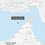 Incidente Marítimo no Golfo Pérsico: Navio de Carga Atingido por Projétil Desconhecido