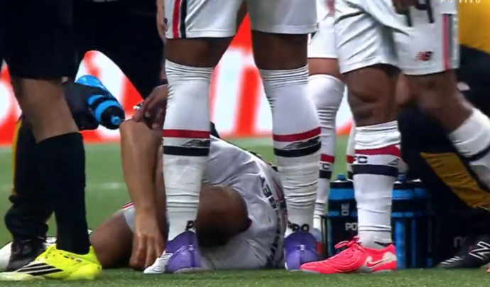 Lucas Moura, do São Paulo, fala sobre fraturas e sua recuperação