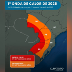 Onda de Calor: Mapa das Regiões Atingidas e Previsões para o Fim de Semana