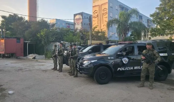 Megaoperação da PM em São Paulo Combate Crimes de Quebra-Vidros