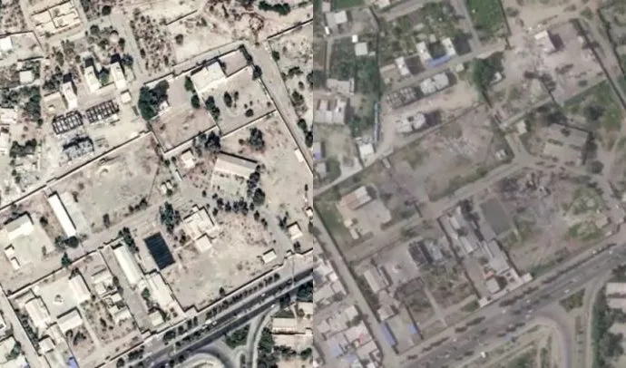 Danos em Escola Iraniana: Imagens de Satélite Revelam Destruição Pós-Ataque