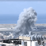 Coluna de Fumaça Surge Próxima ao Aeroporto Internacional de Beirute em Meio a Conflitos