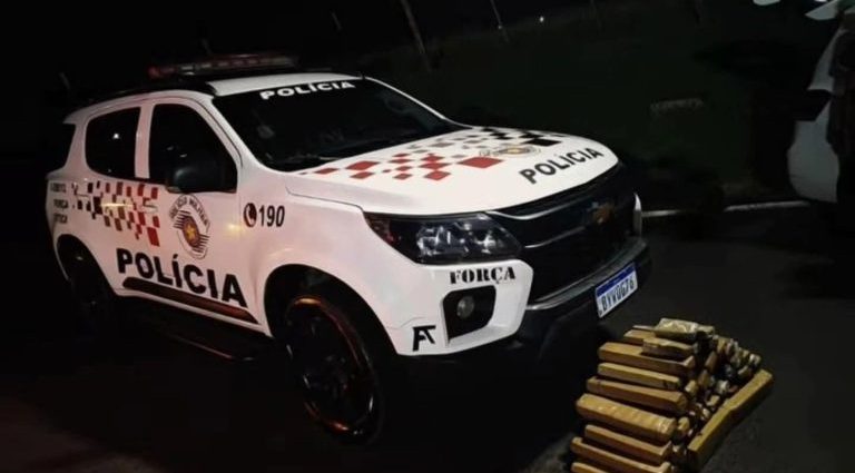 TRÁFICO DE DROGAS: CASAL PRESO COM 46 KG DE MACONHA