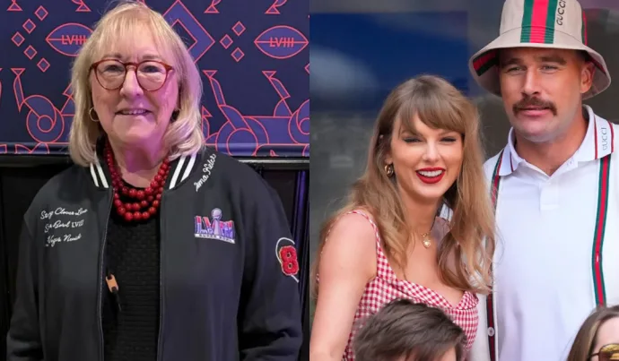 Mãe de Travis Kelce evita comentar sobre casamento com Taylor Swift