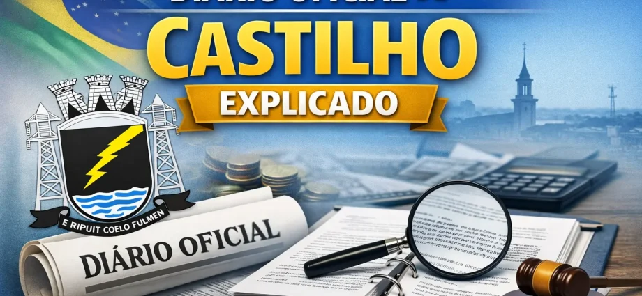 Diário Oficial de Castilho SP Explicado