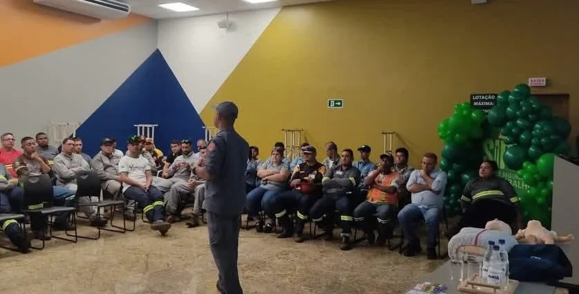 PRIMEIROS SOCORROS: PALESTRA DO CORPO DE BOMBEIROS