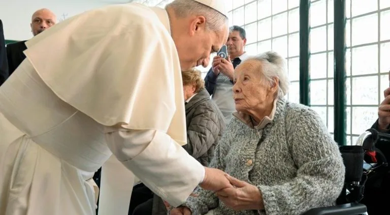 O Papa Francisco Visita a Comunidade de Ponte Mammolo em Roma