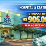 HOSPITAL DE CASTILHO RECEBE REPASSE DE R$ 906 MIL EM 2026