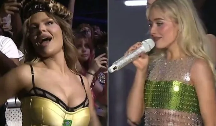Luísa Sonza Enfrenta Vaias em Performance com Sabrina Carpenter no Lollapalooza 2026