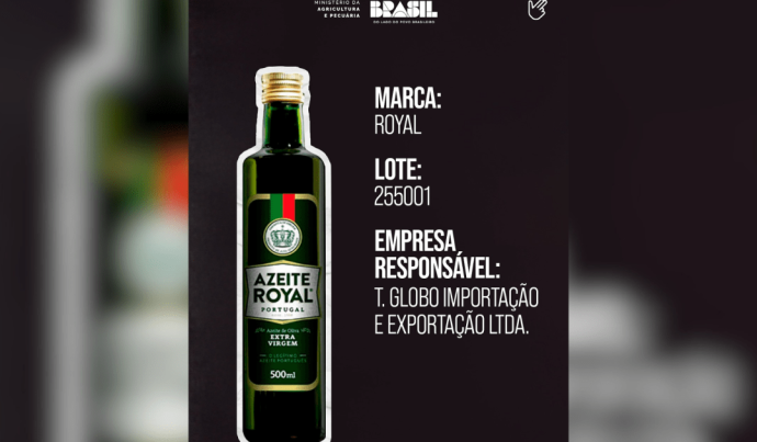 Anvisa Proíbe Azeite Extravirgem da Royal Após Fraude na Composição