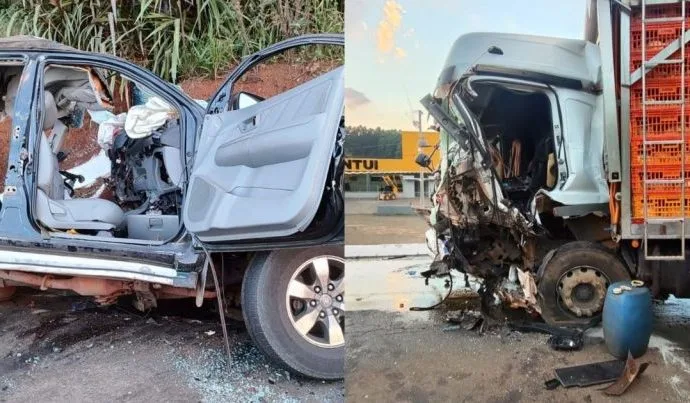 Tragédia em Chapecó: Acidente entre Caminhão e Caminhonete Resulta em Três Mortes