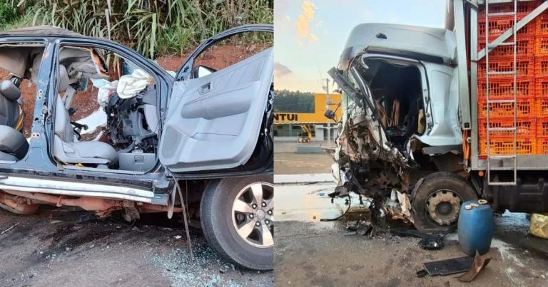 Tragédia em Chapecó: Acidente entre Caminhão e Caminhonete Resulta em Três Mortes