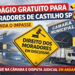PEDÁGIO GRATUITO PARA MORADORES DE CASTILHO SP: ENTENDA 5 PONTOS DA DISCUSSÃO