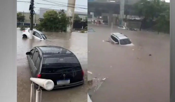 Temporal em São Paulo: Córregos Transbordam e Cidades Enfrentam Alagamentos