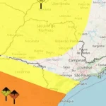 Defesa Civil de SP alerta para baixa umidade e tempestades neste fim de semana