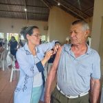 Castilho realiza vacinação contra Influenza para idosos do grupo Reviver