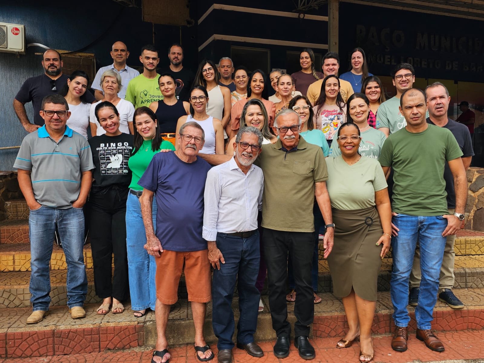 Castilho se despede de Alberto Nunes após 54 anos de serviço público