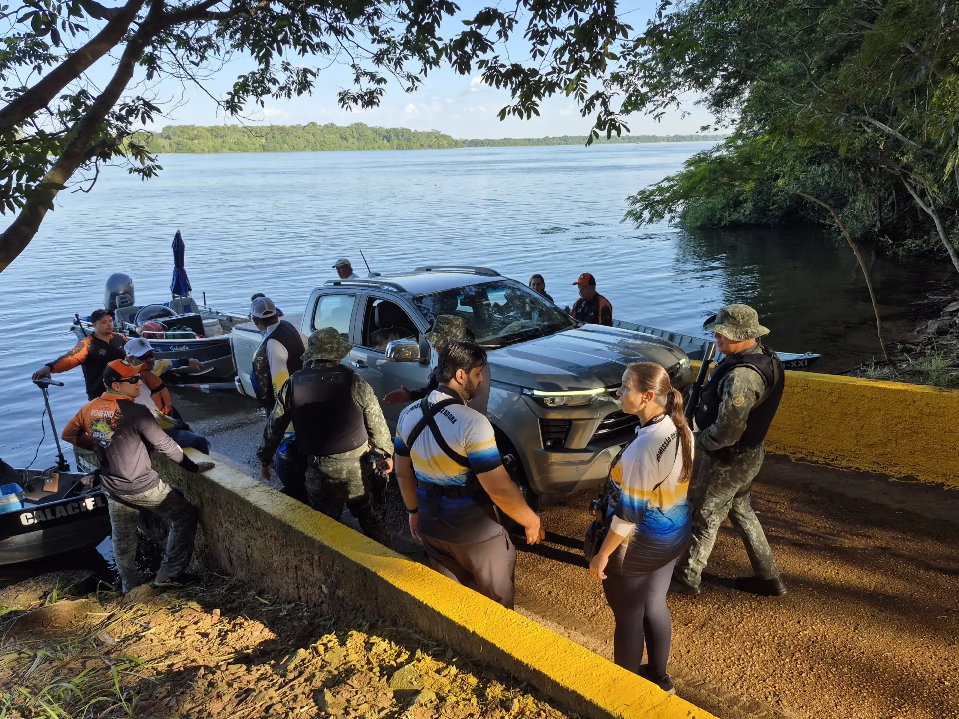 Torneio de pesca inicia e atrai autoridades e participantes em Castilho