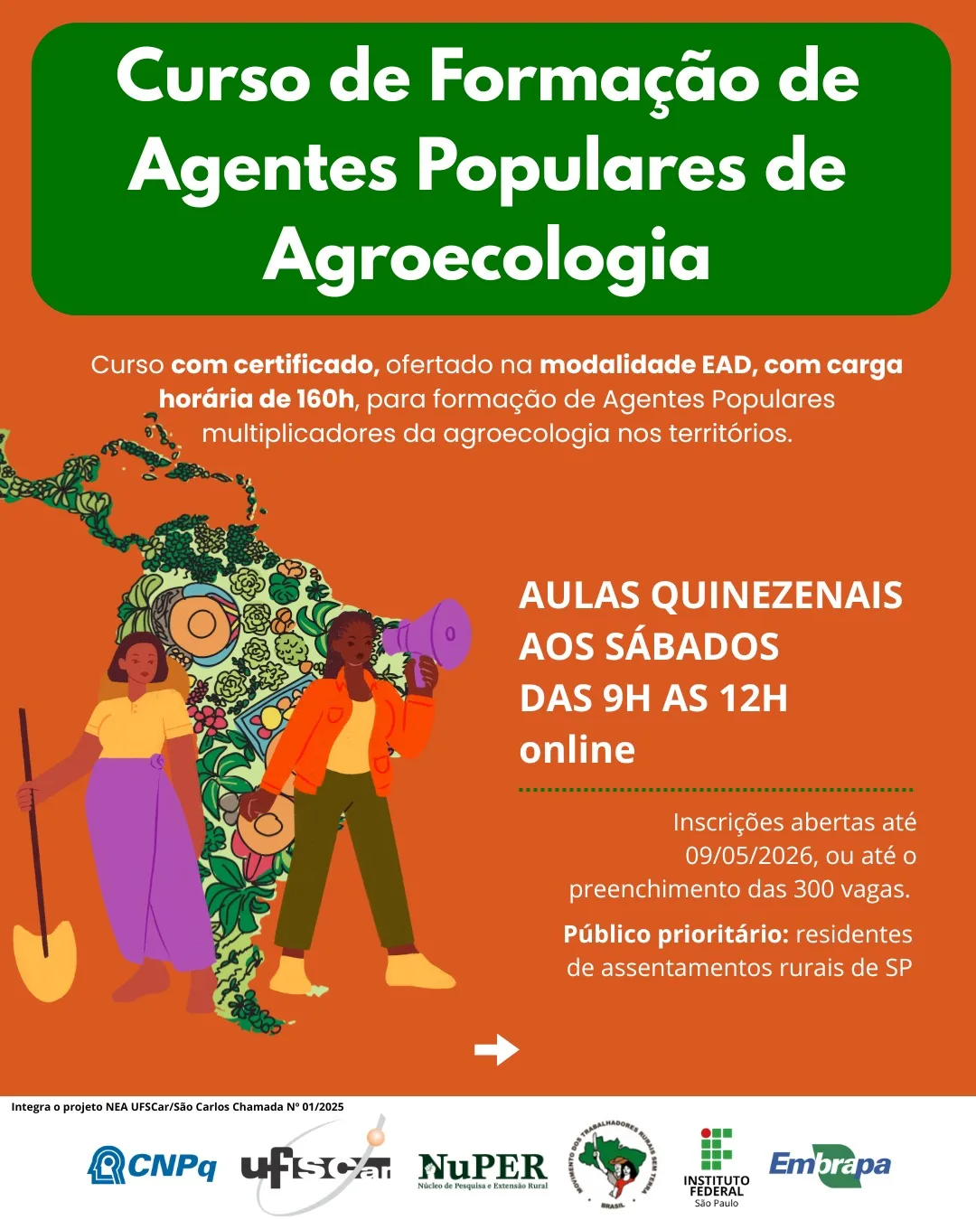 Curso de Formação de Agentes Populares em Agroecologia - Online Curso de Formação de Agentes Populares em Agroecologia - Online