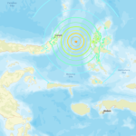 Terremoto de 7,8 graus atinge o Mar das Molucas, na Indonésia