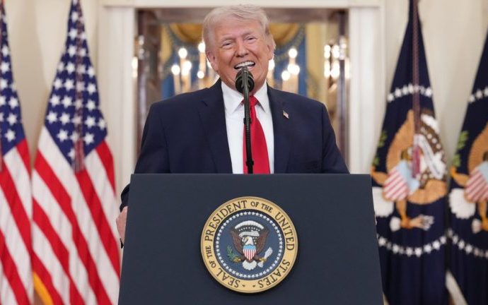 Trump defende conflito no Irã como investimento no futuro das crianças americanas