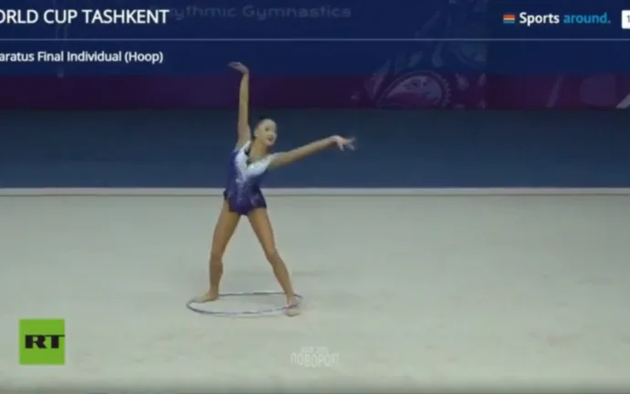Gimnastas russas conquistam quatro medalhas na Copa do Mundo em Tashkent