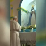 Papa Leo reza em santuário em Angola ligado à escravidão