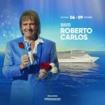 Roberto Carlos será a atração principal de cruzeiro temático em dezembro de 2026