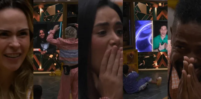 Finalistas do BBB 26 Recebem Mensagens Emocionantes de Artistas Durante Festa