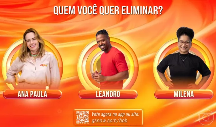 Último Paredão do BBB 26: Vote para decidir quem deve sair