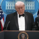 Trump comenta sobre os riscos da presidência após incidente em evento