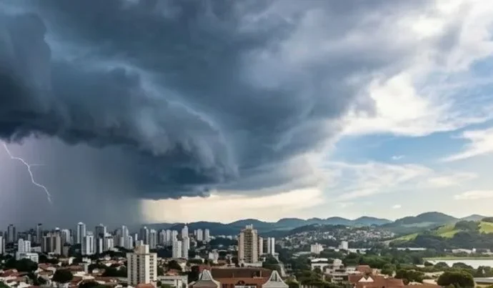 Alertas de Tempestades para o Sul do Brasil: RS, SC e PR em Risco