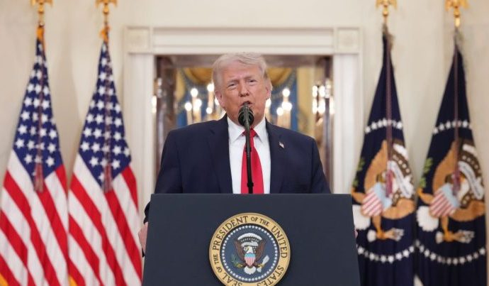 Trump promete conclusão rápida de operações no Irã