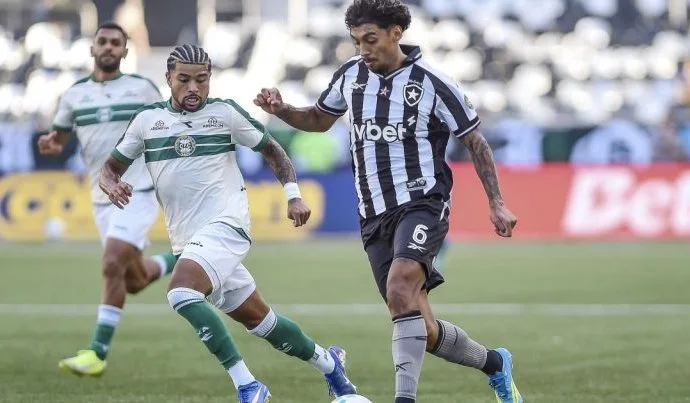 Botafogo e Coritiba protagonizam empate emocionante no Brasileirão