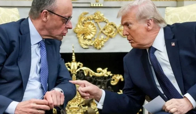 Trump critica chanceler alemão e pede foco em conflitos europeus