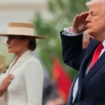Trump evita mencionar tensões em discurso para o rei Charles III