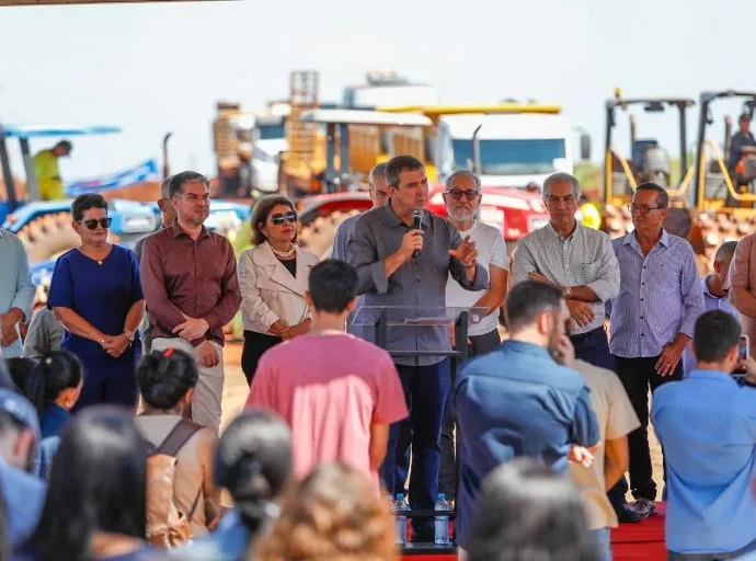 Governo do Estado inicia obras na MS-355 para fortalecer logística em Mato Grosso do Sul Governo do Estado inicia obras na MS-355 para fortalecer logística em Mato Grosso do Sul