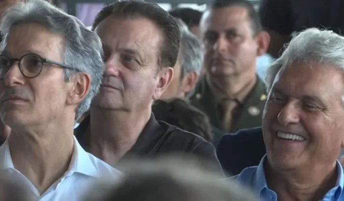 Caiado e Zema se posicionam contra Lula em evento em Uberaba
