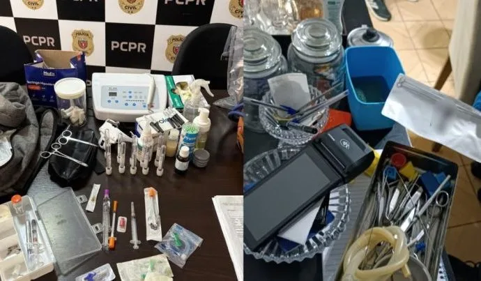 Estudante é preso após morte de idosa em procedimento estético ilegal no Paraná