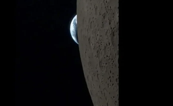 Astronauta compartilha vídeo inédito da Lua durante missão Artemis II