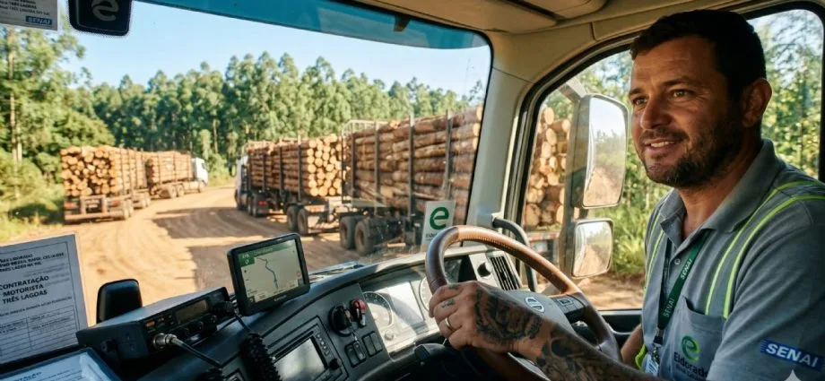 Eldorado Brasil abre seleção presencial para Motoristas Tritrem em Três Lagoas