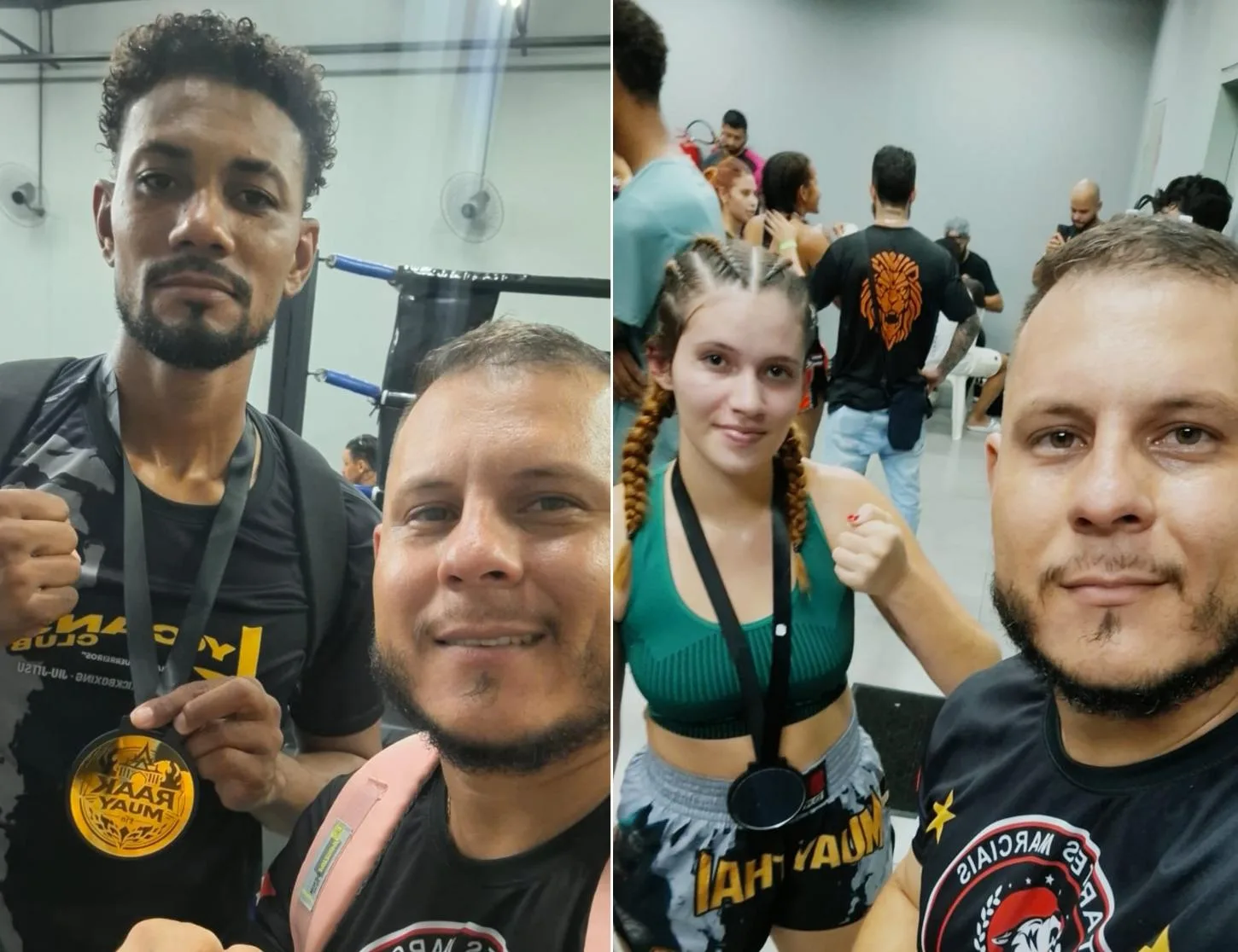 Atletas de Castilho (SP) se destacam no Raak Muay em Presidente Prudente