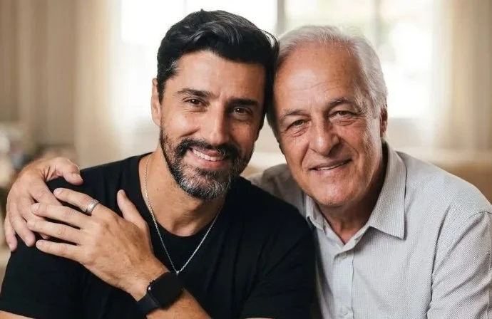 Alberto Cowboy, ex-BBB, lamenta a morte do tio Ronald, pai de Victor & Leo