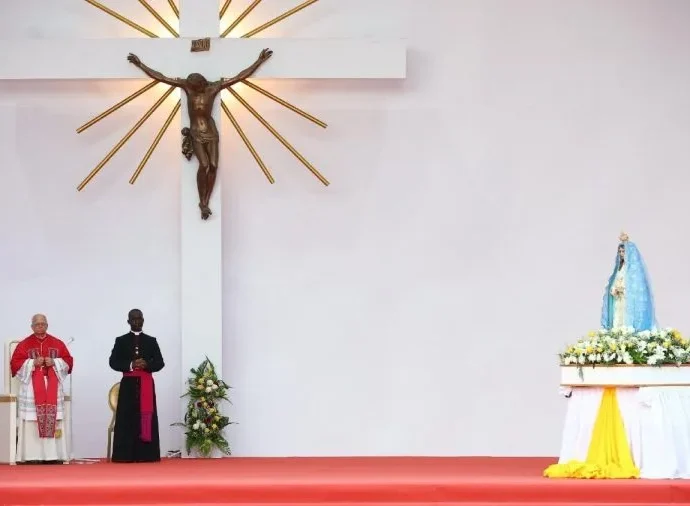 Leão XIV destaca a importância do amor em discurso em Muxima, Angola